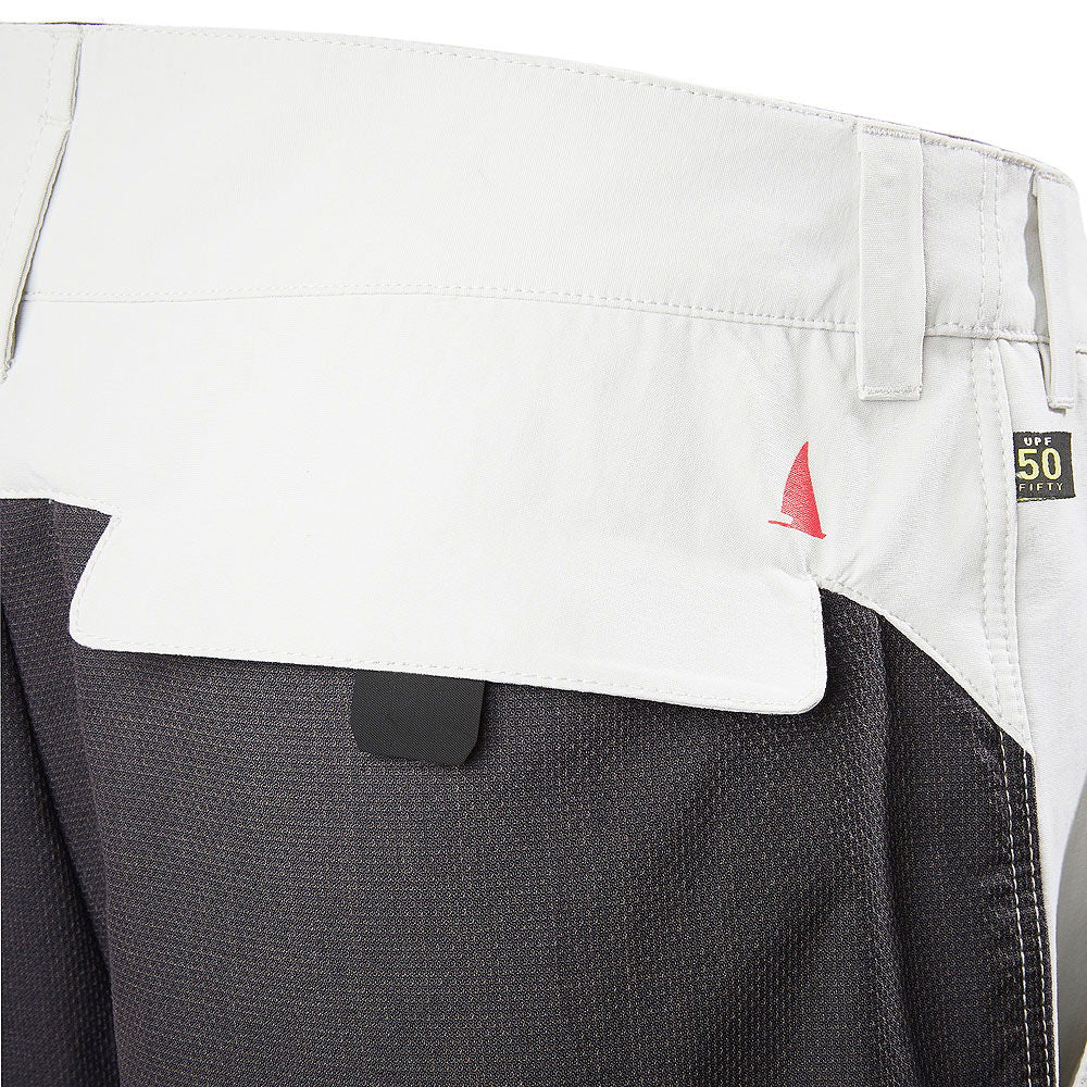 Detalj av forsterket Schoeller®-Keprotec®-lapp på Evolution Performance 2.0 seilerbukse long UPF 40 - Musto