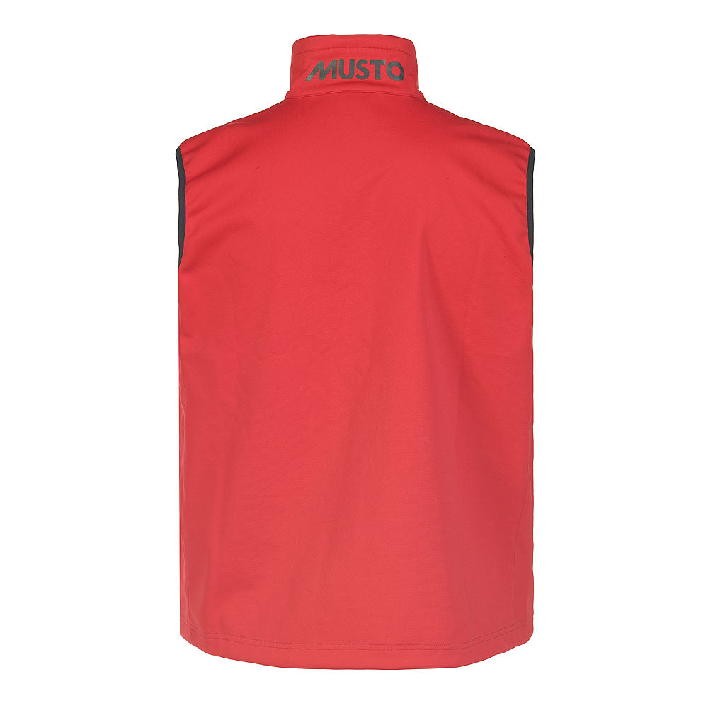 Evolution softshellvest herre 4-veis stretch WP 5000 mm Musto bakside