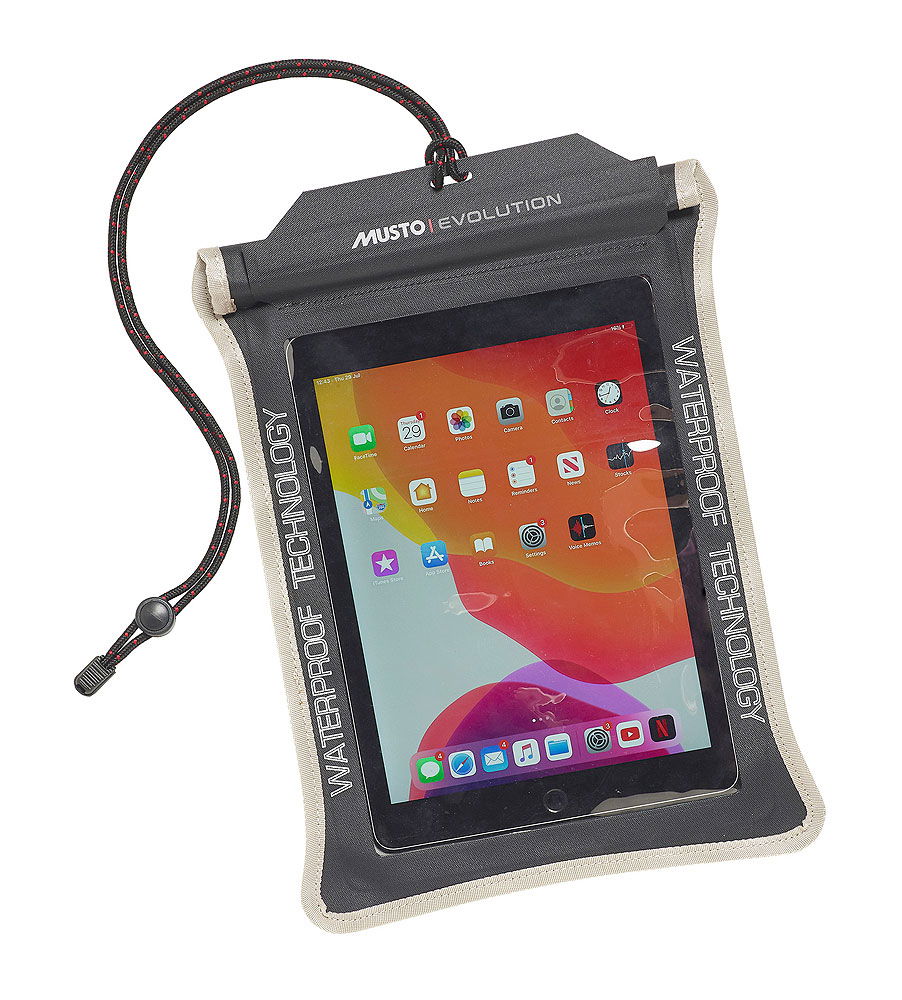Evolution Waterproof TabletBag vanntett nettbrettveske forfra