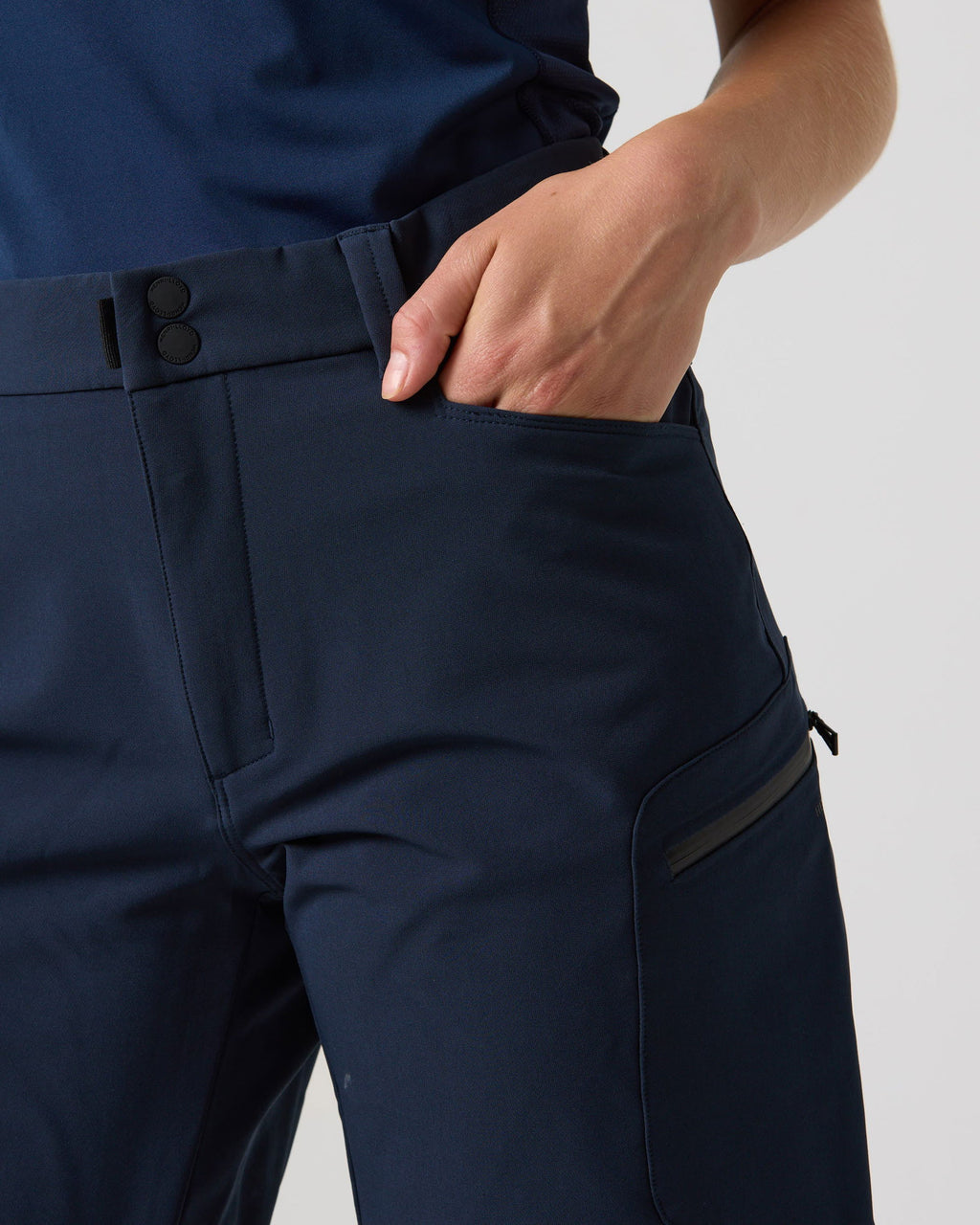 Explorer dame-shorts vannavvisende DWR detalj av stoff