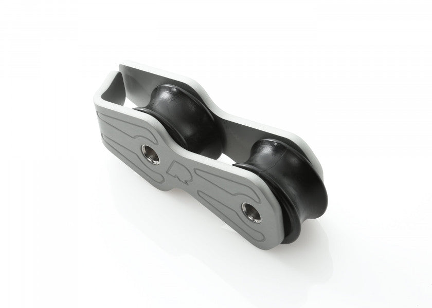 Fallomleder 2-skivet aluminium glidelager 800 kg - Bavaria bakside