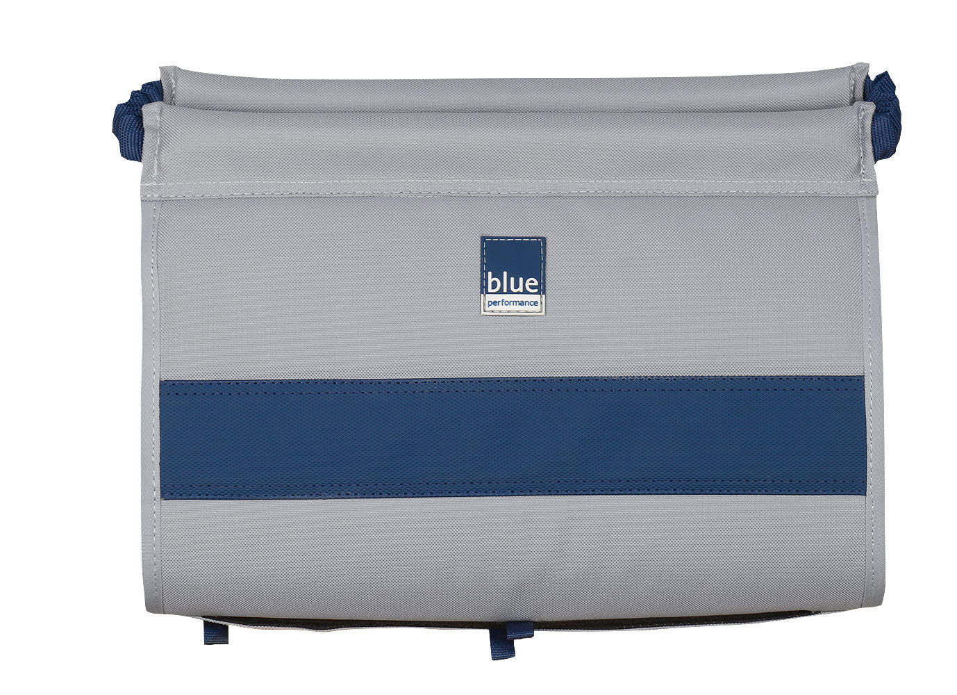 Falltaske ripstop grå 400 x 300 x 70 mm - Blue Performance forfra