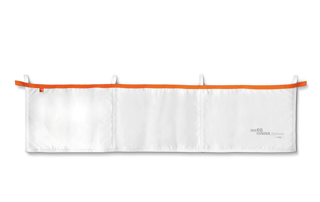 Fender beskyttelsesmatte med 3 mm cellegummikjerne fra seaEQ forfra