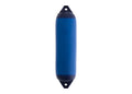 Fender F-serie blå sylindrisk langfender PVC - Polyform forfra