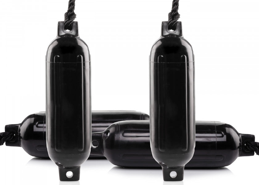 Fendersett G-serie svart 4 stk inkl. fenderliner PVC forfra