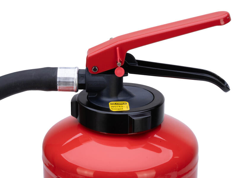 Fettbrannslukker FA6EASY fluorfri med veggfeste detalj