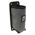 Flaskeholder innendørs polypropylen 250 x 100 mm forfra