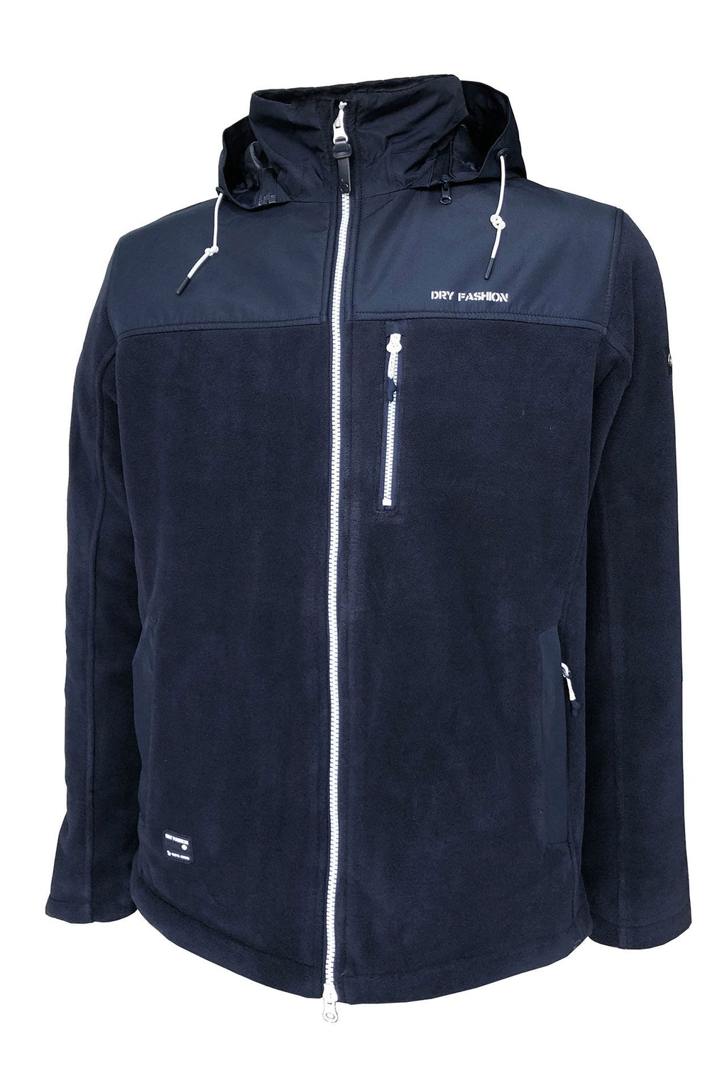 Fleece-jakke Tallin vindtett for herre forfra