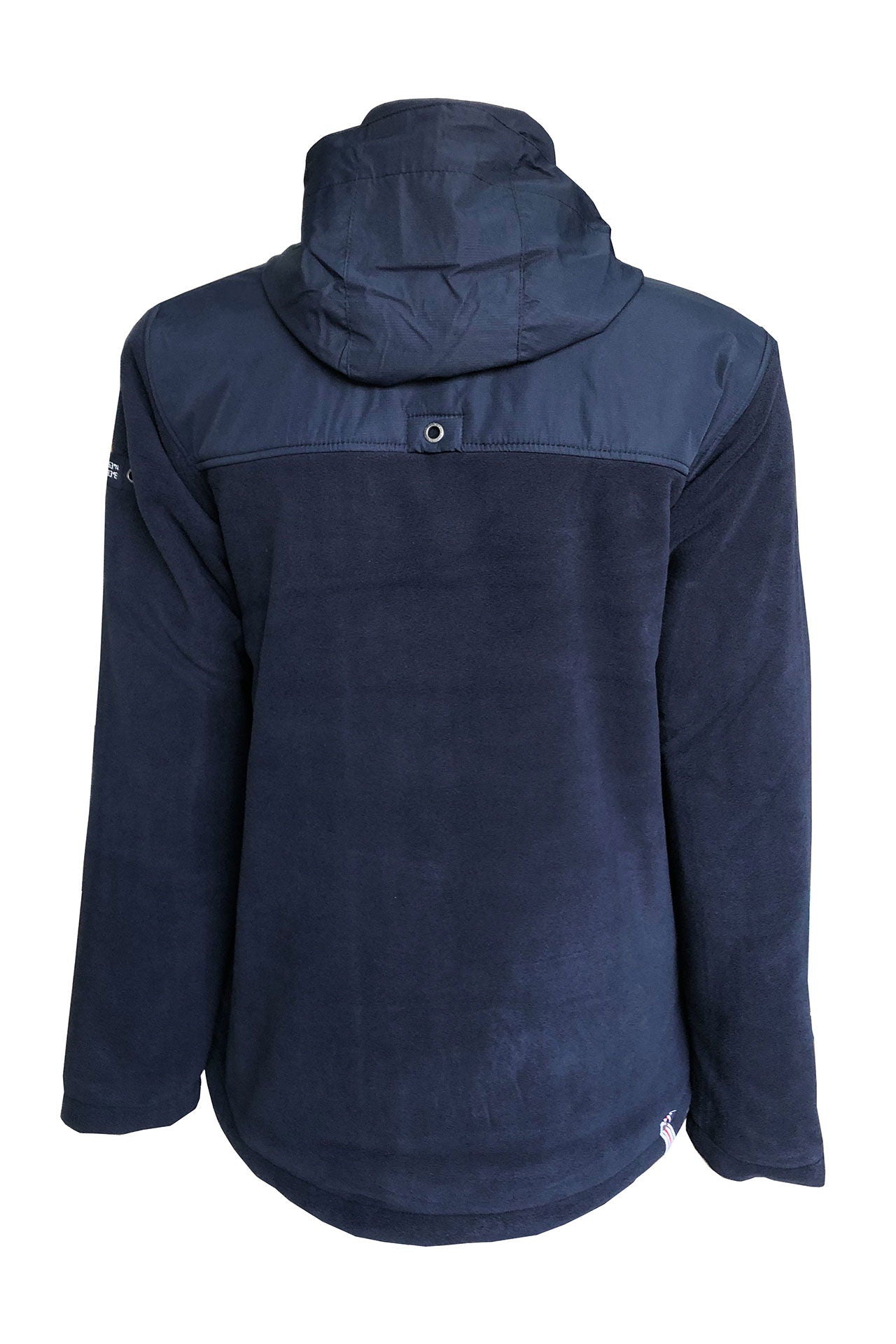 Fleece-jakke Tallin vindtett for herre detalj av hette