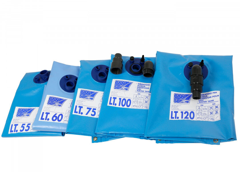 Fleksibel vanntank kvadratisk plast - CAN PLASTIC bakside