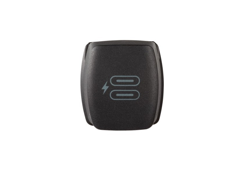 Flip Pro Max dual USB-C ladeuttak bakside