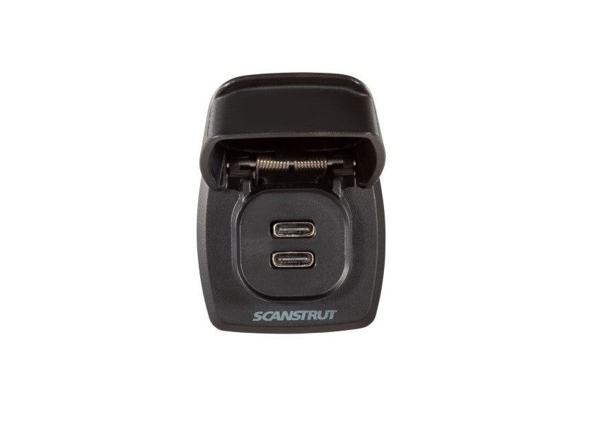 Flip Pro Max dual USB-C ladeuttak port