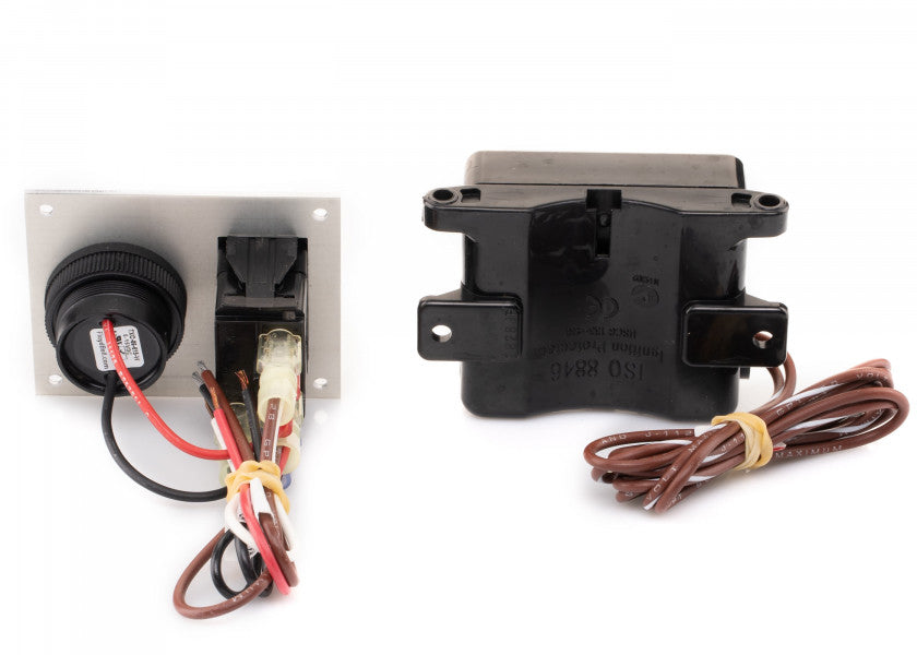 Flottørbryter Bilge Alert med alarm 100 dB 12/24V - Johnson Pump bakside