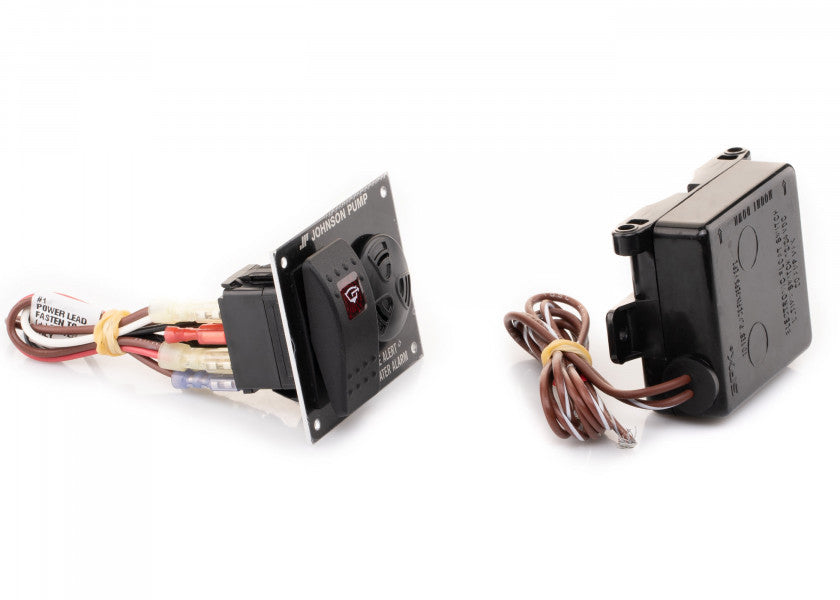 Detalj av Flottørbryter Bilge Alert med alarm 100 dB 12/24V - Johnson Pump