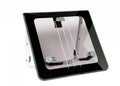 Flush Hatch dekksluke M 575 x 547 mm aluminium akryl røykgrå forfra