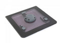 Flush Hatch dekksluke med ventilator L 760 x 575 mm røykgrå forfra