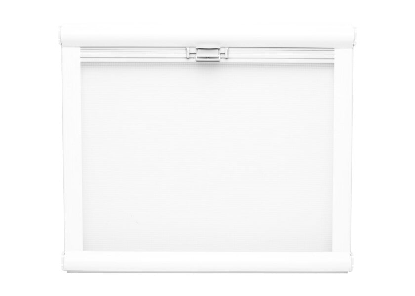 FLYBLIND blendingsrullegardin med insektsnett 590 x 430 mm bakside