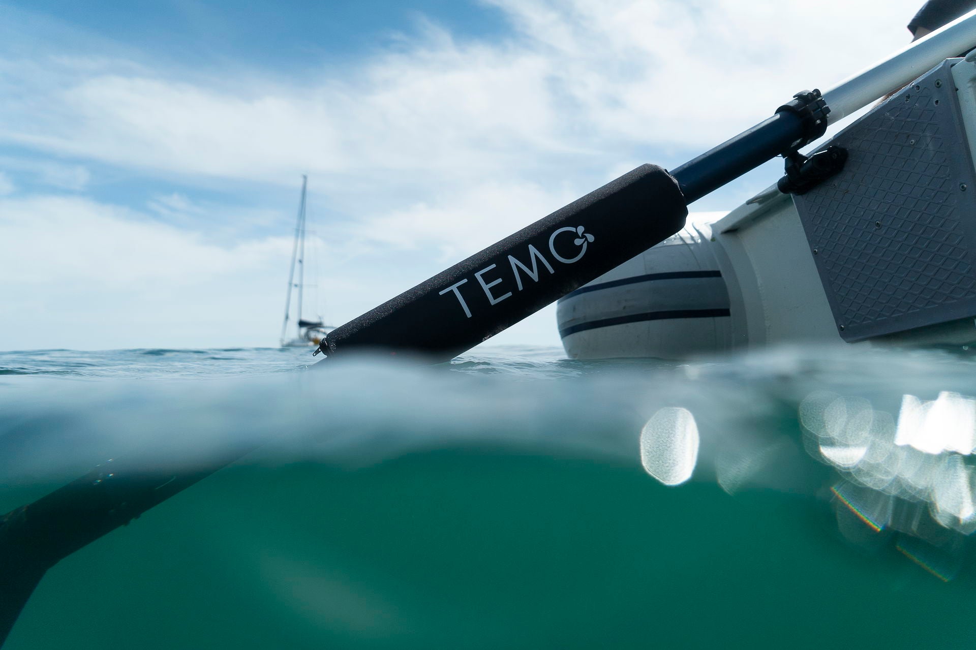 Flytelement for elektrisk påhengsmotor - Temo detalj