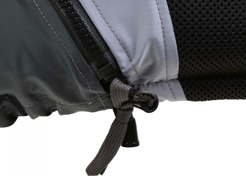 Nærbilde av materiale på Flytevest JUMP 50N fastskum 40-120 kg nylon