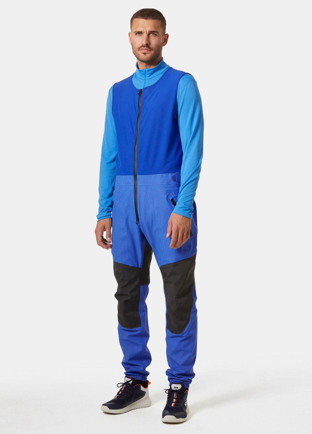 Detalj av Foil X Racing salopette HELLY TECH Professional materiale