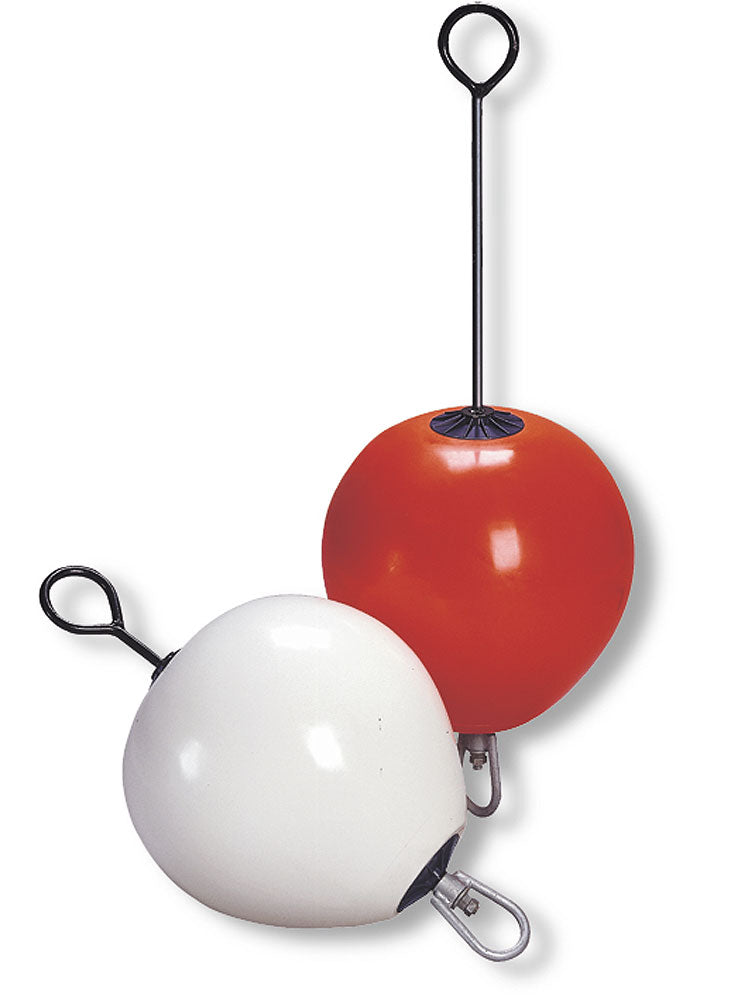 Fortøyningsbøye Ø 240 mm 7 kg oppdrift lang øye forfra