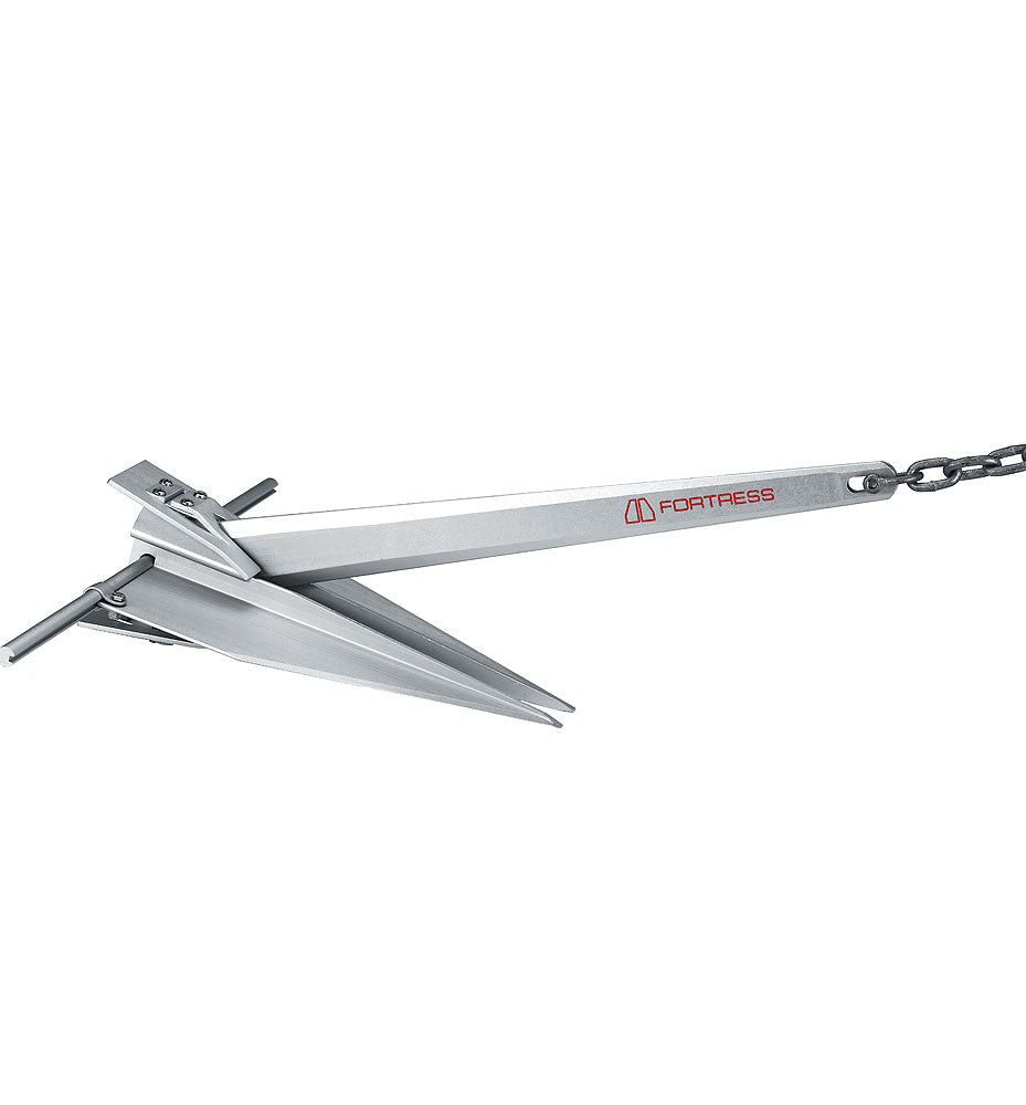 Fortress plateanker aluminium 1,8 kg for båter opptil 8 m front