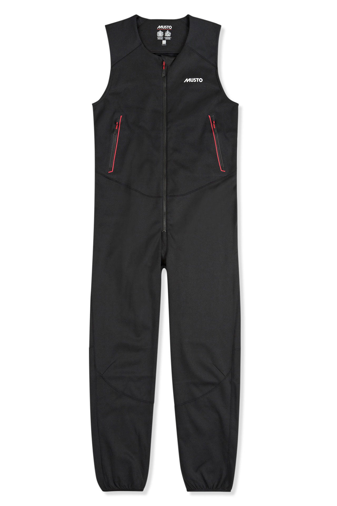 Frome midlayer-salopette med fleecefôr hi-fit forfra