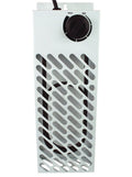 Frostbeskytter 220V 200 W med termostat kapslingsgrad 23 350 mm forside