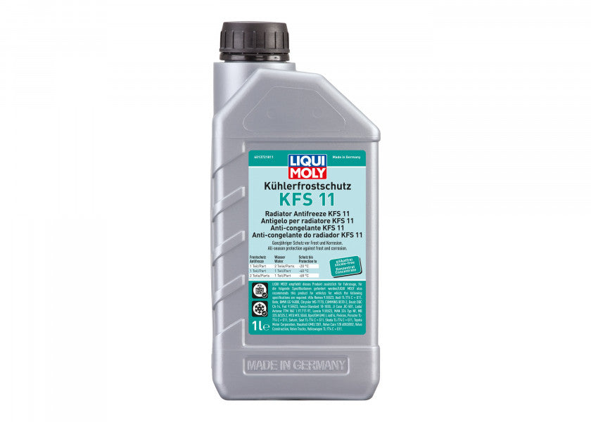 Frostvæske KFS 11 for kjølesystem 1 liter blå - LIQUI MOLY forside