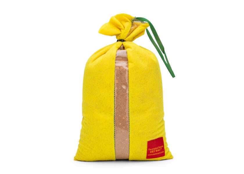 Fuktabsorbator gjenbrukbar 0,75 l for båt og bobil - DRY BAG forfra