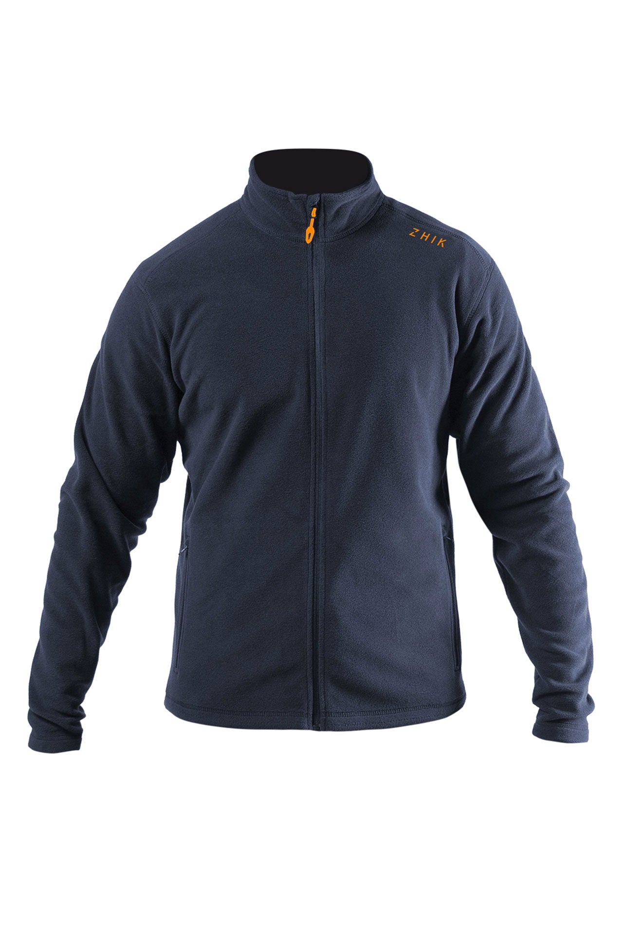 Full Zip fleecejakke 100% resirkulert 159 g/m² forfra