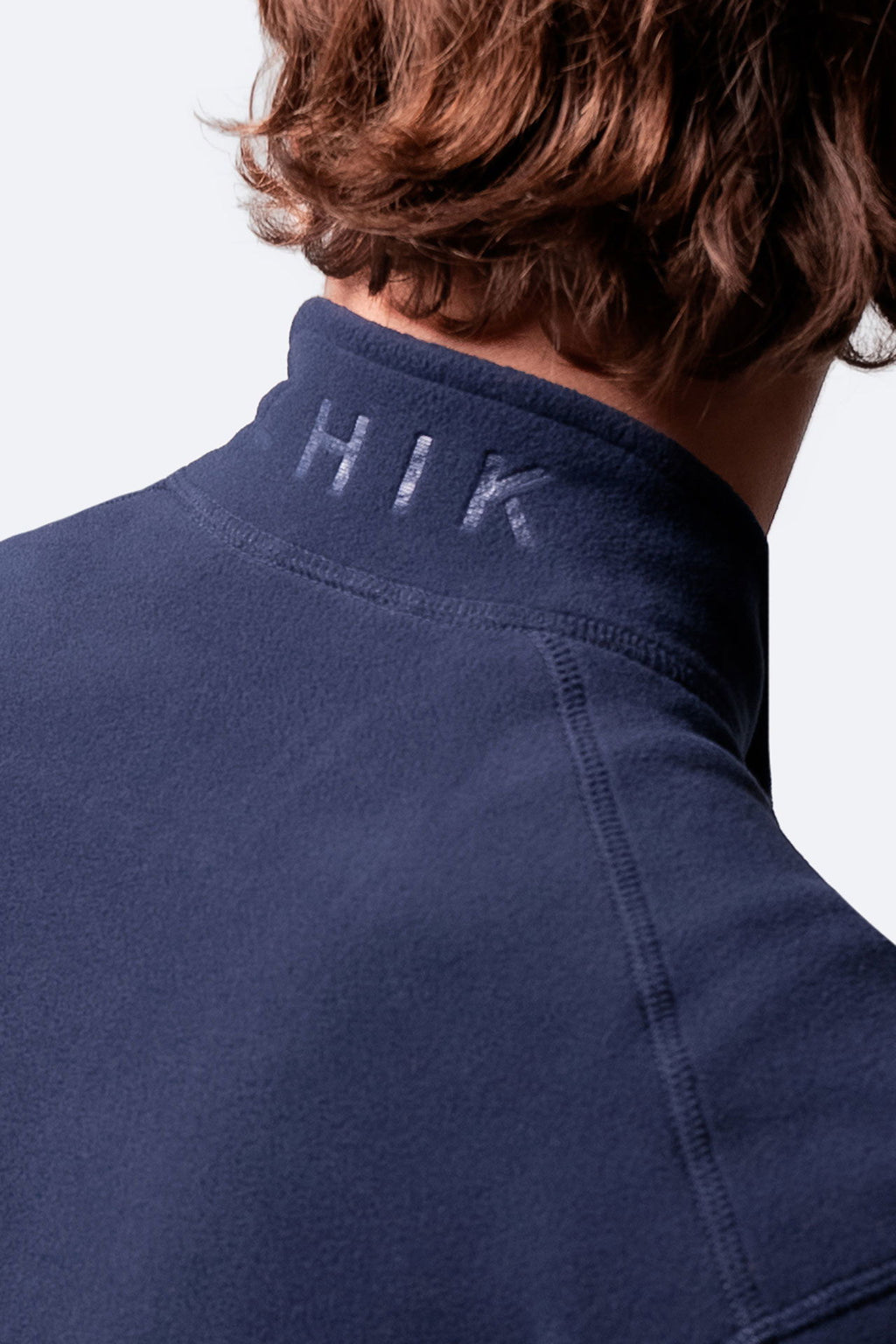 Full Zip fleecejakke 100% resirkulert 159 g/m² nærbilde av glidelås