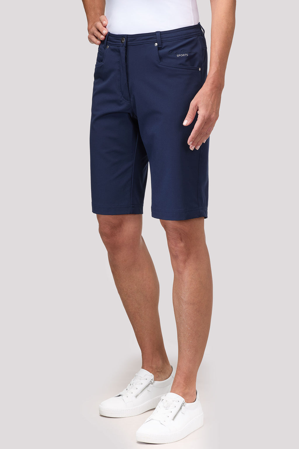 Funksjonsshorts dame stretch hurtig tørkende - LINEA PRIMERO nærbilde av lommer