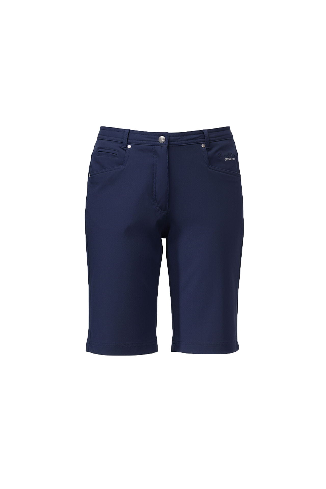 Funksjonsshorts dame stretch hurtig tørkende - LINEA PRIMERO logo detalj