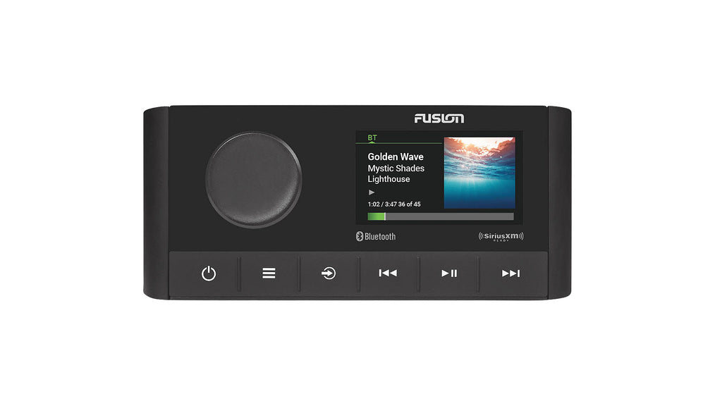 Fusion RA210 marine radio med DSP forfra