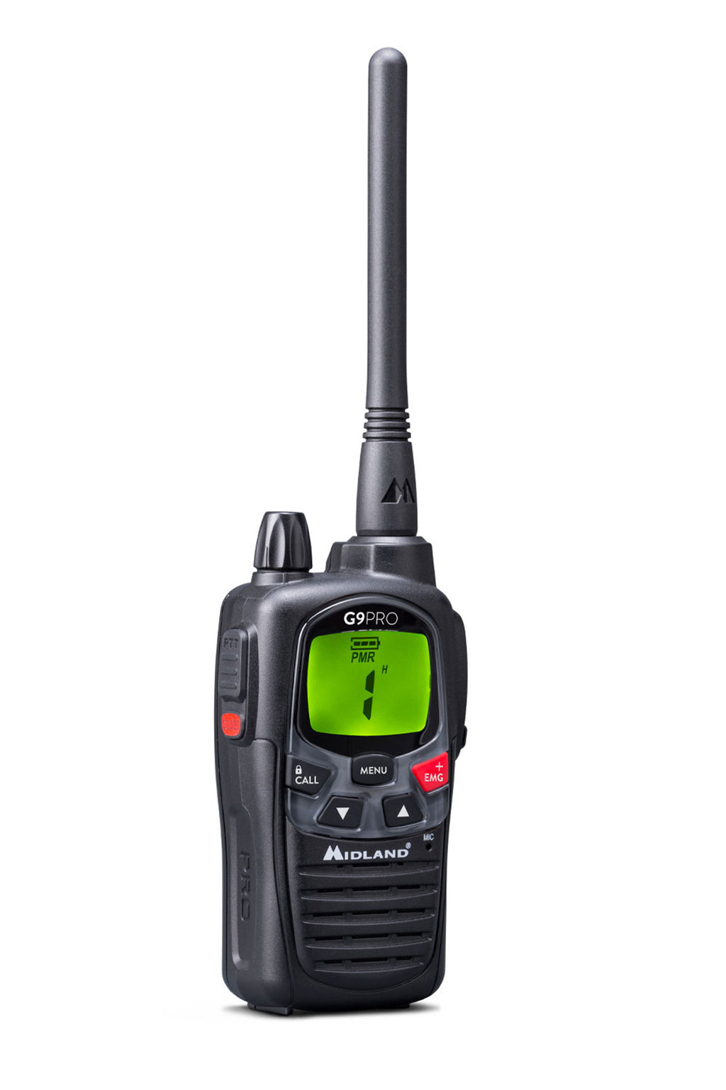 G9 Pro PMR446/LPD radio 16+69 kanaler bakside