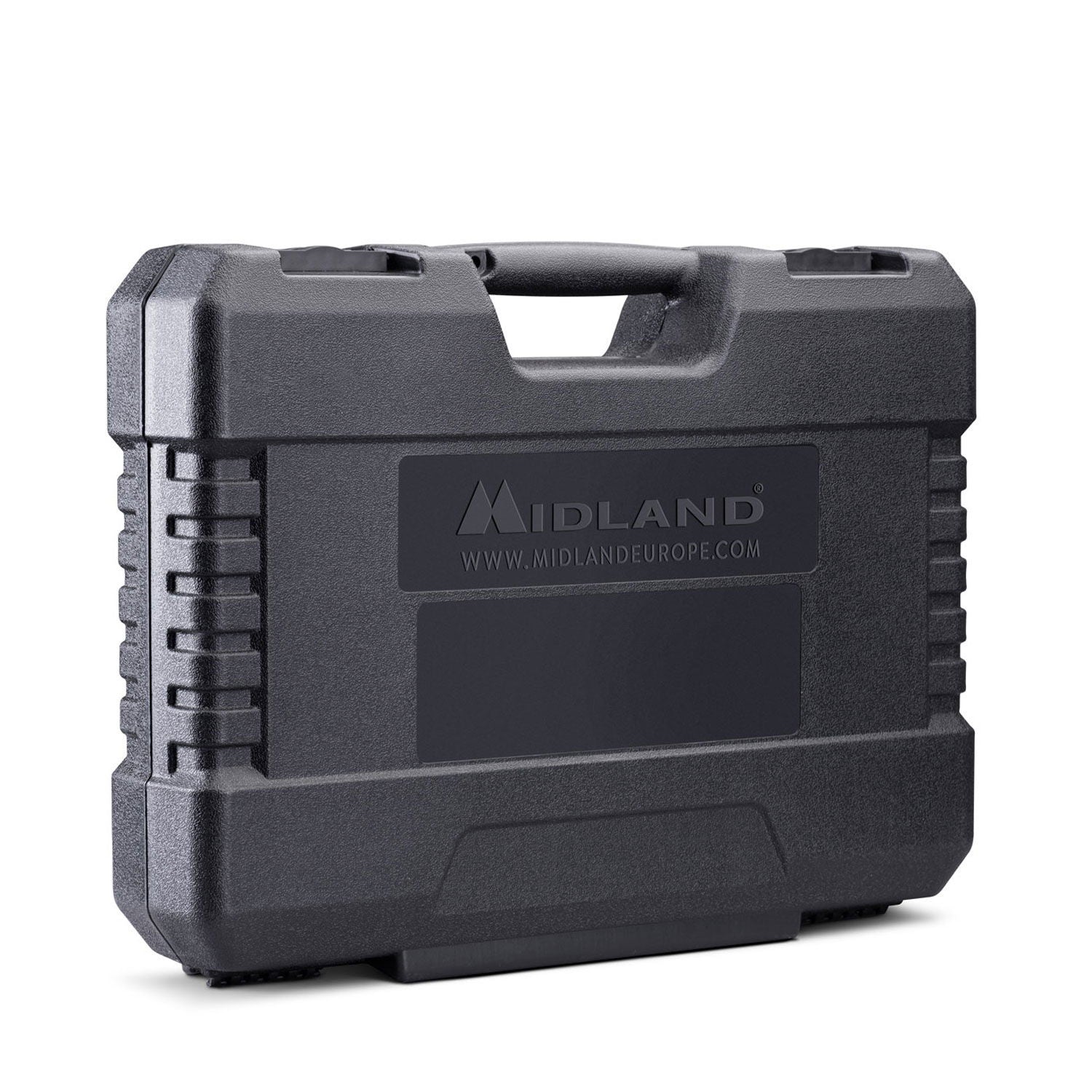 Nærbilde av G9 Pro PMR446 radio 2-paks koffert knapper