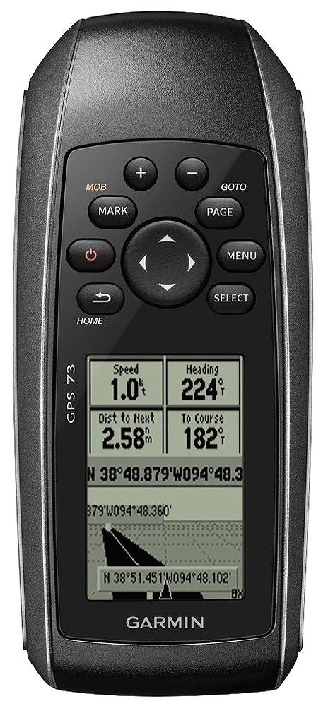 Garmin 73 håndholdt GPS 1000 veipunkter for presis navigasjon