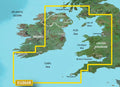 Garmin BlueChart g3 HXEU004R Irskesjøen microSD/SD sjøkart forfra