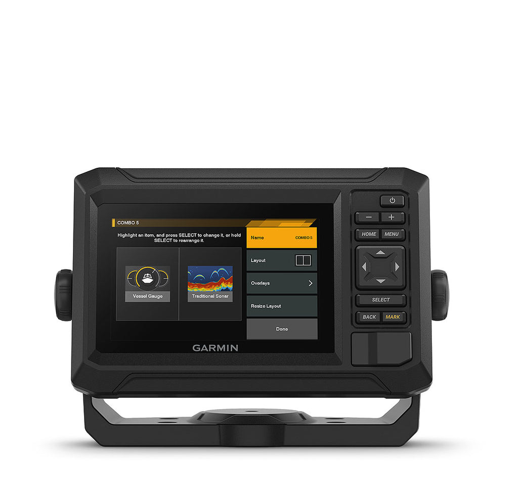 Garmin Echomap UHD2 52 cv kartplotter 5 tommer bakside