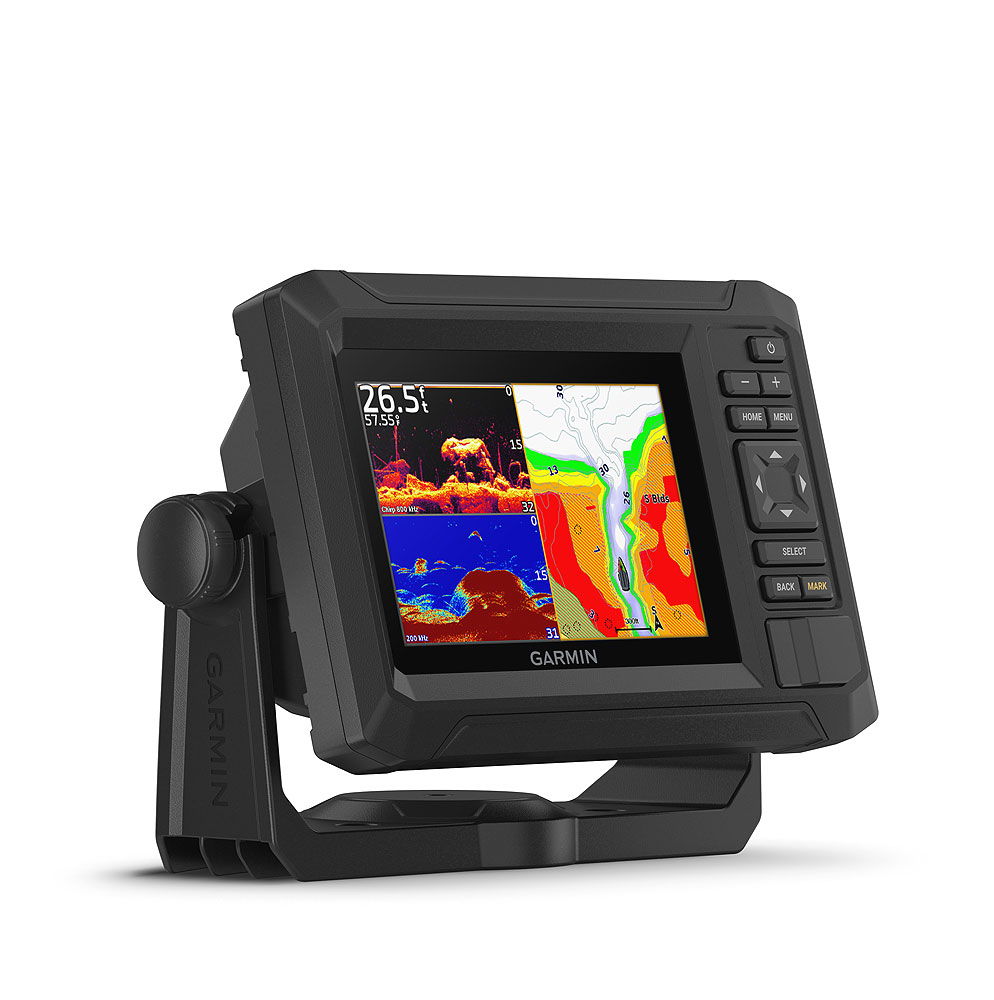 Garmin Echomap UHD2 52 cv kartplotter 5 tommer visning av kart