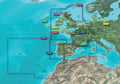 Garmin g2 Vision BlueChart VEU009R Portugal og nordvest-Spania forfra