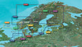 Garmin g2 Vision BlueChart VEU055R finske innsjøer forfra