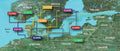 Garmin g2 Vision BlueChart VEU458S Göteborg til Fyn sjøkart forfra