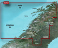 Garmin g3 BlueChart microSD/SD HXEU053R Trondheim Tromsø forfra