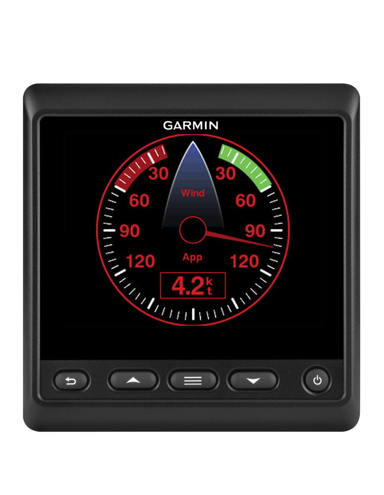 Garmin GMI 20 marinedisplay 4 tommer fargeskjerm NMEA 2000 forfra