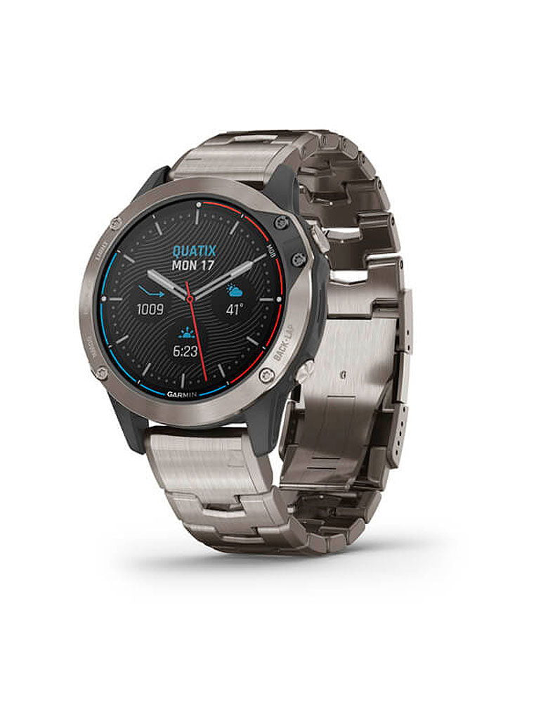 Garmin Quatix 6 Titanium GPS marine smartwatch - Garmin