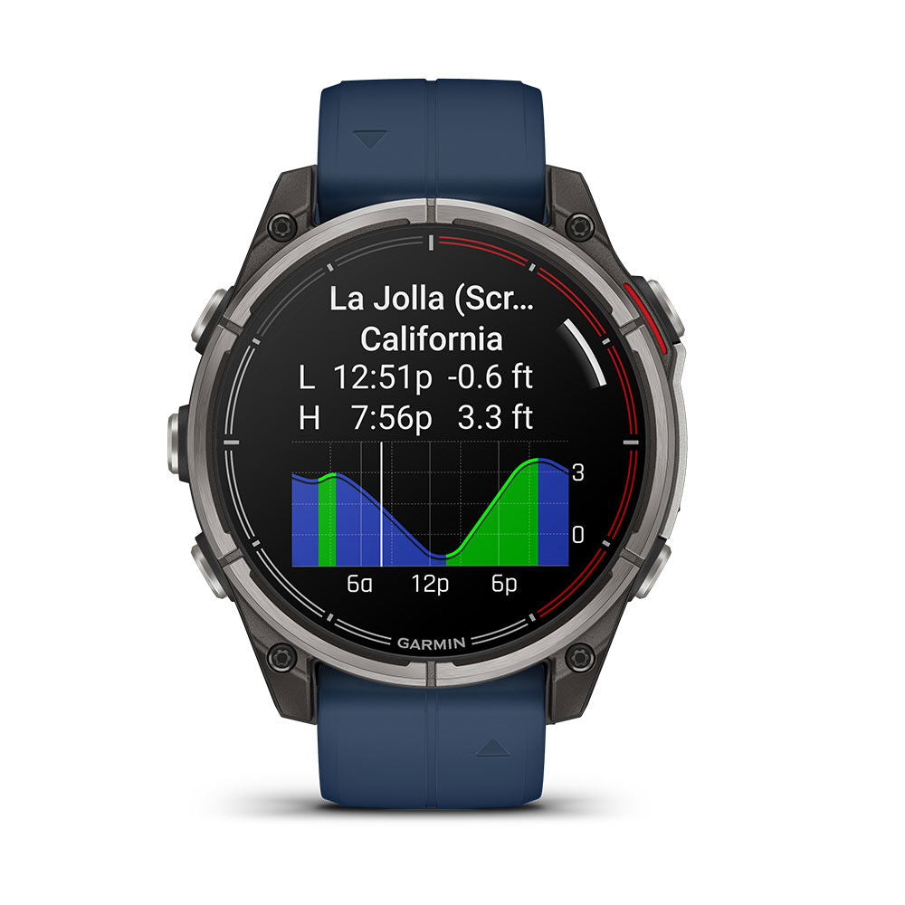 Garmin quatix 8 marine multisport smartklokke 47 mm AMOLED - Garmin