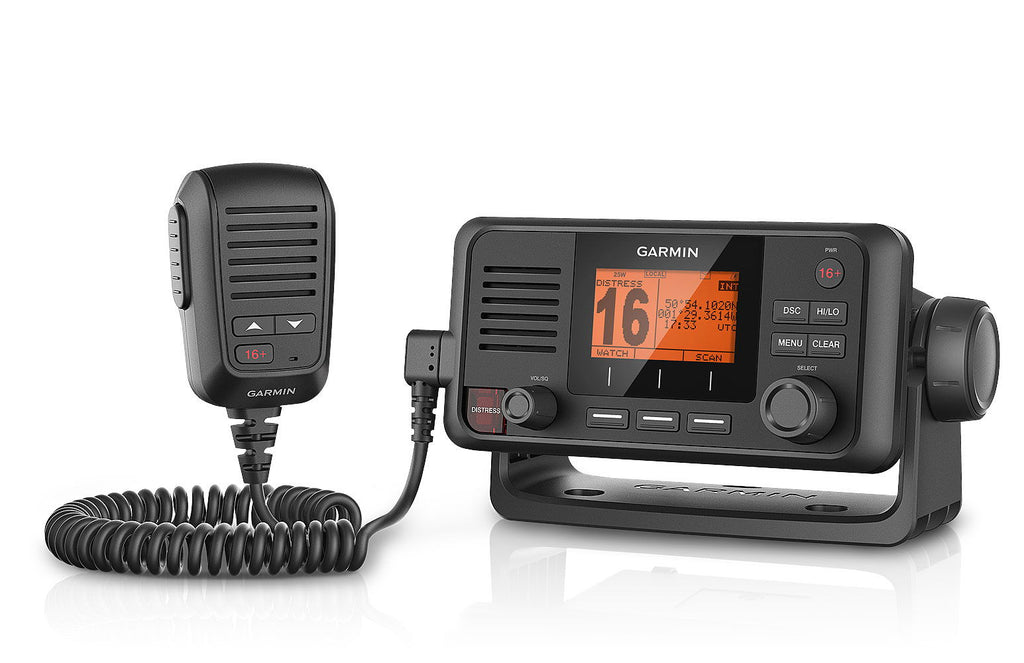 Garmin VHF 115i stasjonær VHF med GPS 25 W forfra
