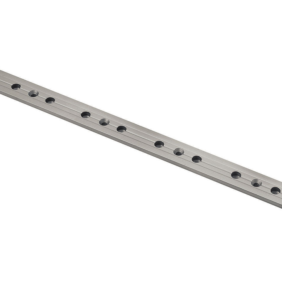 Genuaskinne T-profil 20 mm x 60 cm aluminium Barton Marine for seilmontering